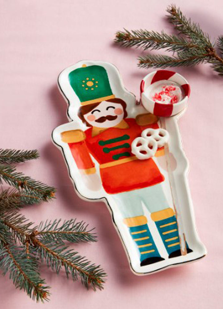 Nutcracker Chip and Dip by Mud Pie