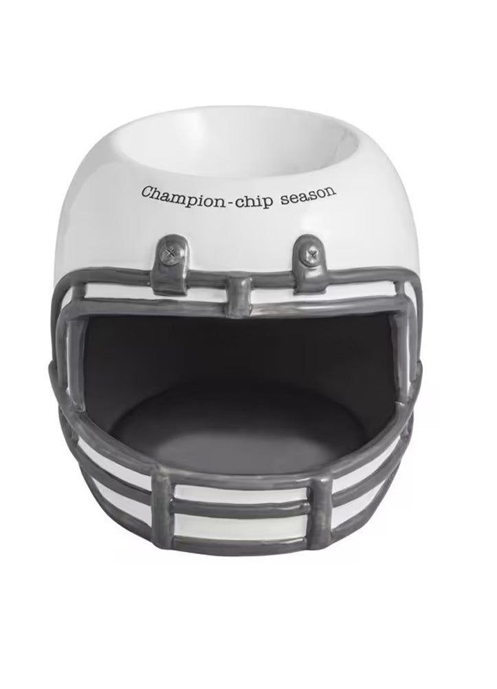 Football Helmet Chip N Dip by Mud Pie