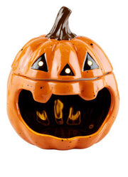 Pumpkin Open Candy Container by Mud Pie