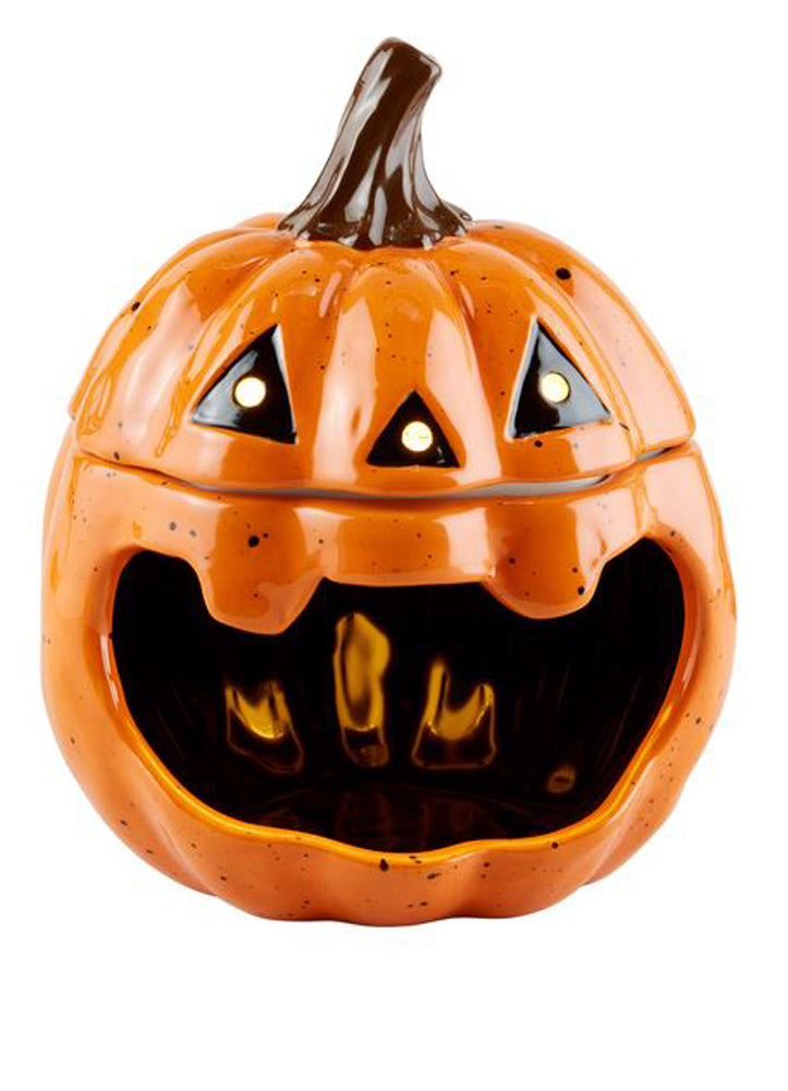 Pumpkin Open Candy Container by Mud Pie