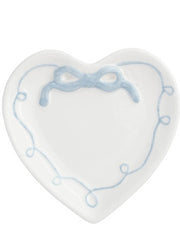 Heart Bow Ring Dish by Mud Pie