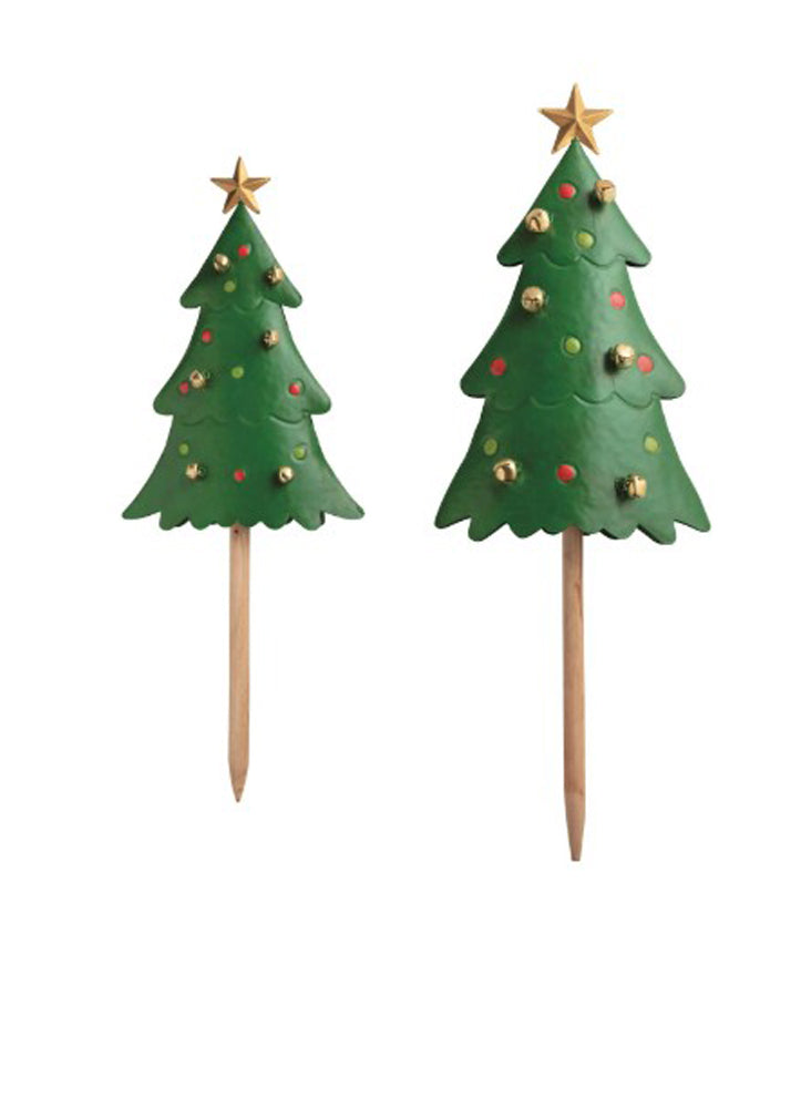 Christmas Tree Yard Stake by Mud Pie