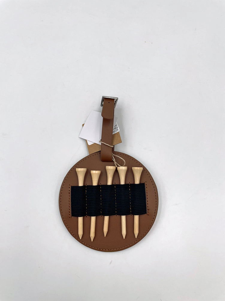 Ball Tee Needlepoint Bag Tag by Mud Pie