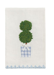 Topiary Tea Towel by Mud Pie