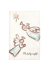 Angels Printed Towel by Mud Pie