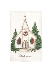 Church Printed Towel by Mud Pie
