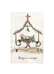 Nativity Printed Towel by Mud Pie