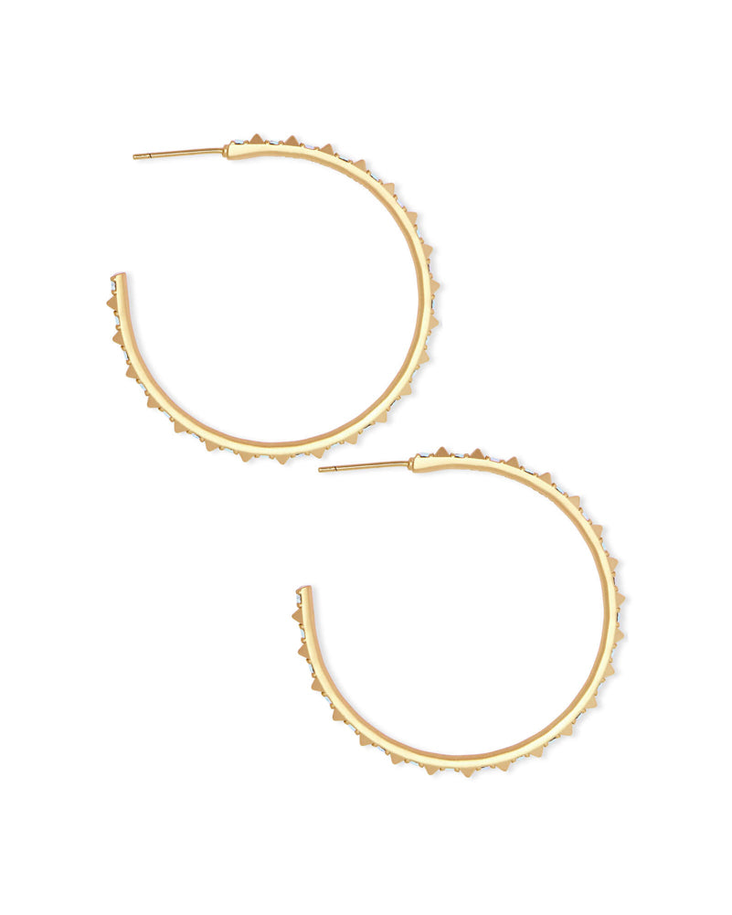 Veronica Earring Gold Iridescent Crystal by Kendra Scott