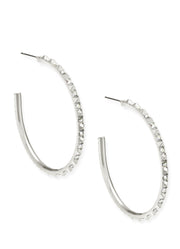 Veronica Earring Rhodium Iridescent Crystal by Kendra Scott