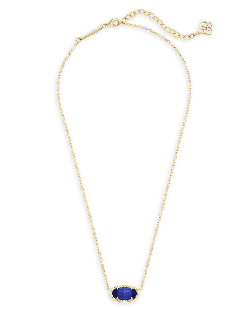 Elisa Necklace in Gold Cobalt by Kendra Scott