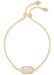 Elaina Bracelet Gold Irid Drusy by Kendra Scott