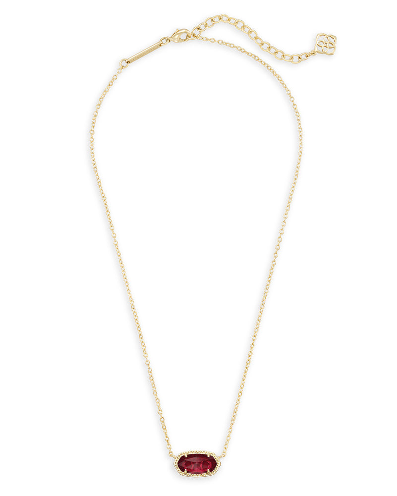 Elisa Neck Gld Clr Berry by Kendra Scott