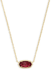 Elisa Neck Gld Clr Berry by Kendra Scott
