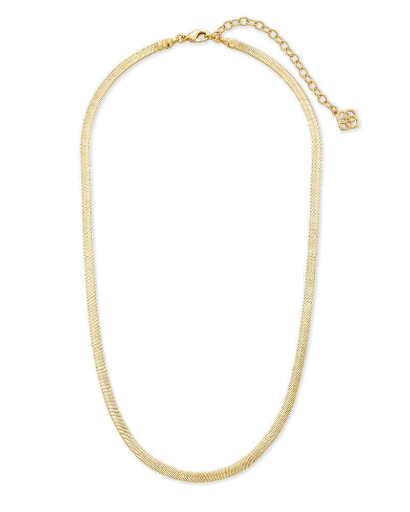 Kassie Chain Nck Gold Metal by Kendra Scott