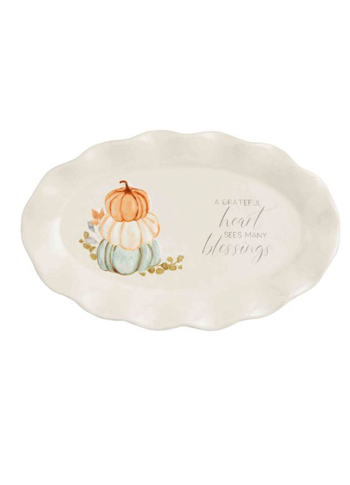 Eat Sentiment Plate by Mud Pie