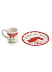 Hand Painted Milk for Santa by Mud Pie