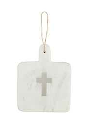 Marble Board with Cross by Mud Pie