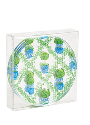 Pattern Topiary Coaster by Mud Pie