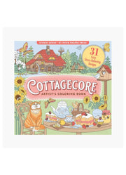 Cottagecore Adult Coloring Book by Peter Pauper Press
