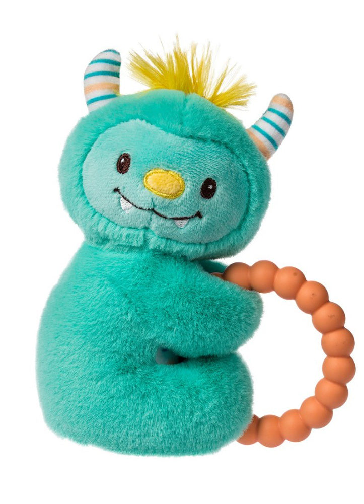 Mookie Monster Teether Rattle by Mary Meyer