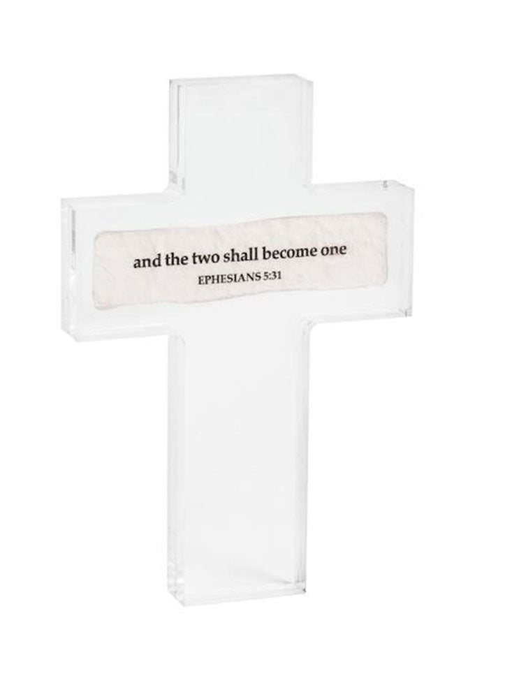 And Two Recycled Paper Cross by Mud Pie