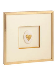 Framed Intaglio Heart Wall Art by Mud Pie