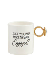 Engaged Ring Mug by Mud Pie