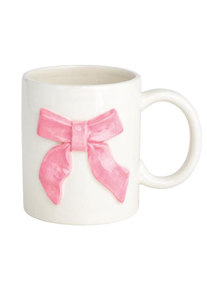 Big Bow Valentines Mug by Mud Pie