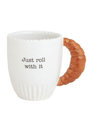 Croissant Brunch Mug by Mud Pie