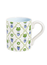 Topiary Pattern Mug by Mud Pie