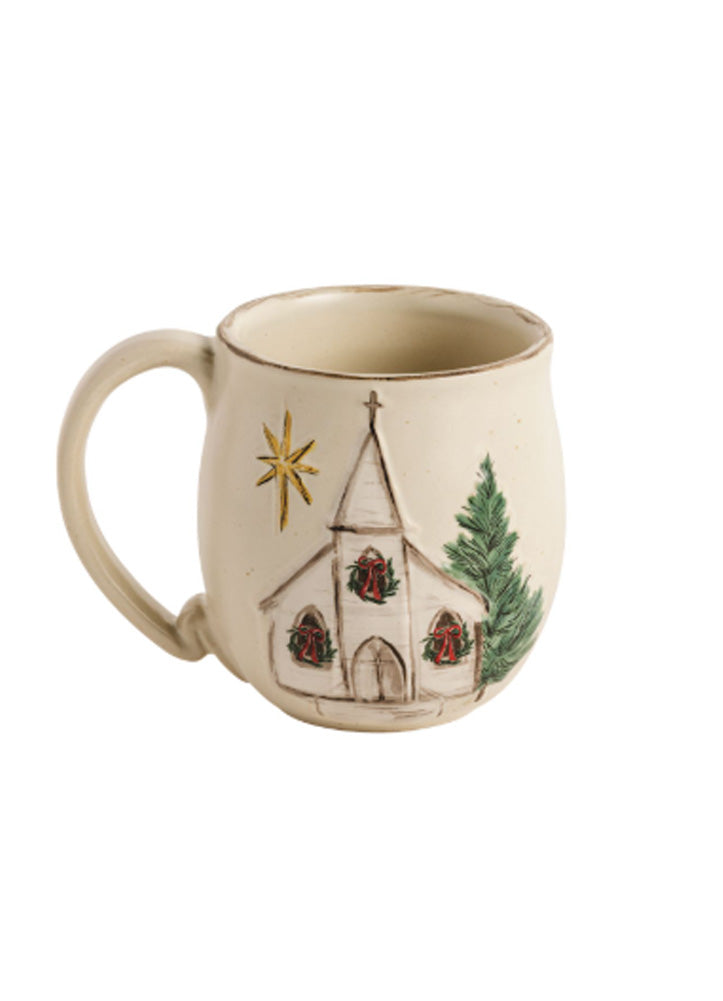 Church Nativity Mug by Mud Pie