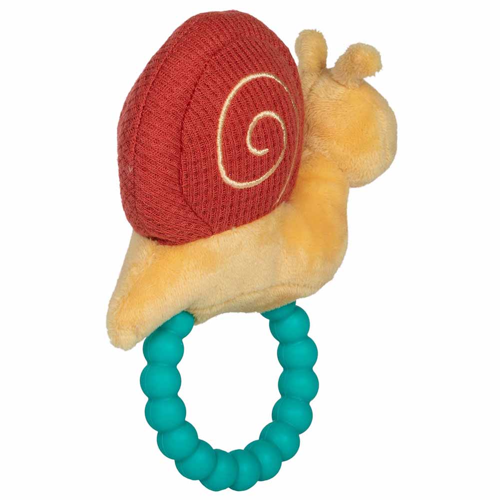 Skippy Snail Teether Rattle by Mary Meyer