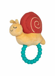 Skippy Snail Teether Rattle by Mary Meyer