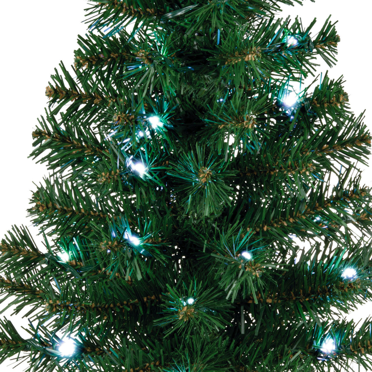 Hallmark Mini ShowToppers Evergreen Christmas Tree With Light, 17''
