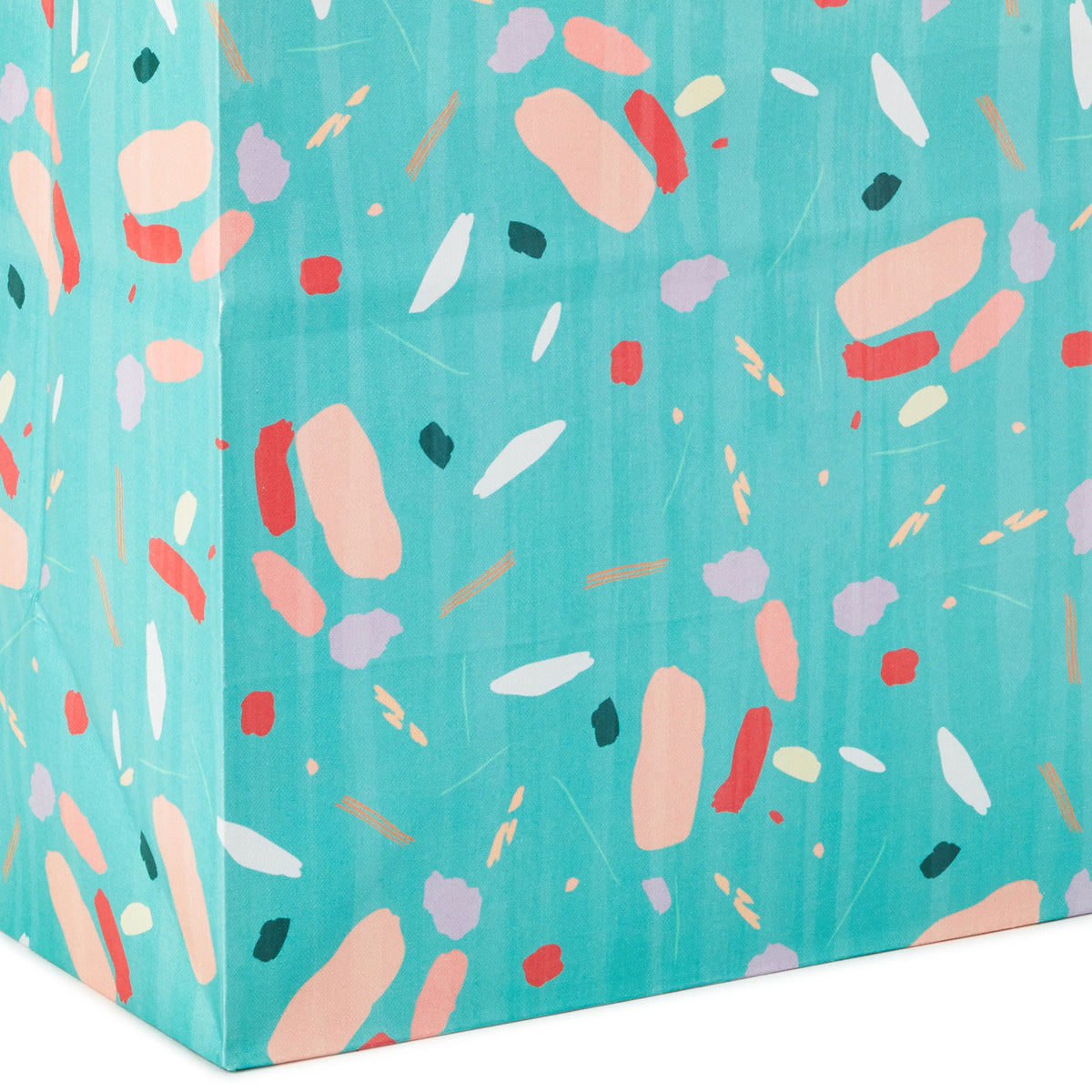 Hallmark 13" Colorful Terrazzo on Mint Large Gift Bag