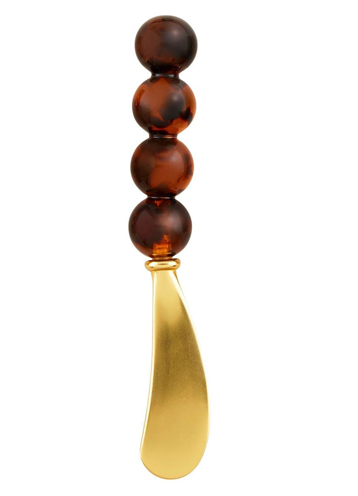 Beaded Tortoise Acrylic Spreader by Mud Pie