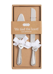 Wedding Charm Cake Serving Set by Mud Pie
