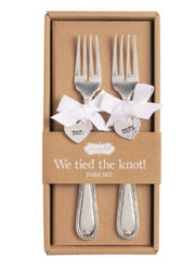Wedding Charm Fork Set by Mud Pie