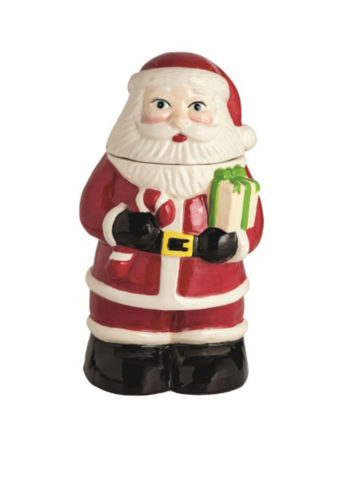 Classic Santa Cookie Jar by Mud Pie