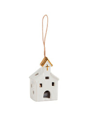 Large Light Up Church Ornament by Mud Pie