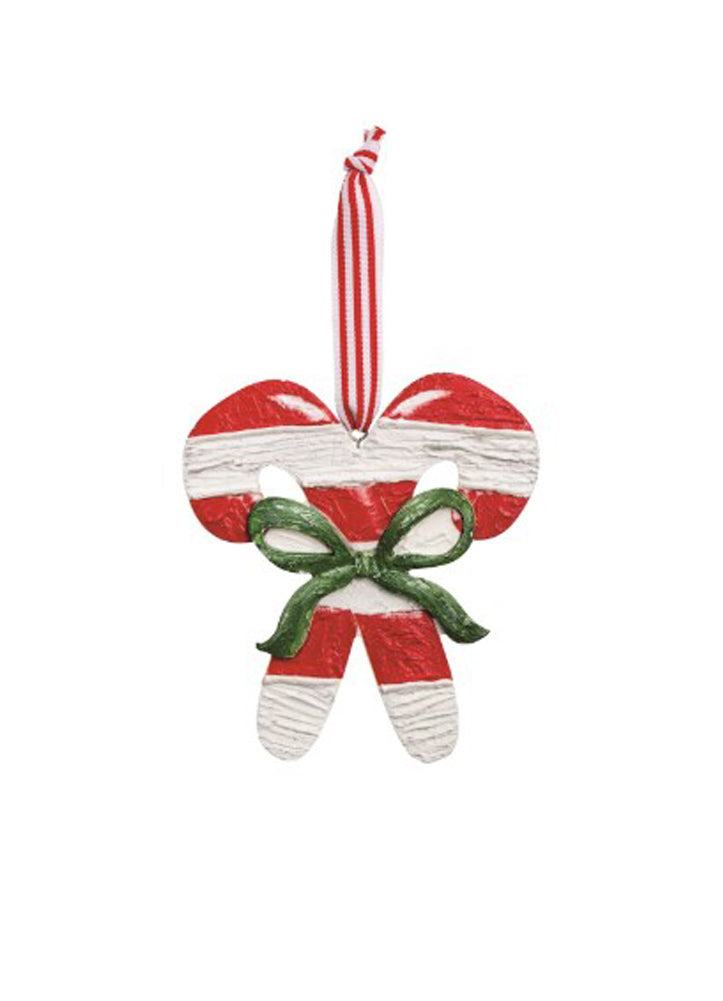 Candy Wood Painted Ornament by Mud Pie