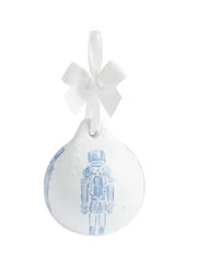Blue Nutcracker Ornament by Mud Pie