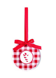 Candy Cane Acrylic Ornament by Mud Pie