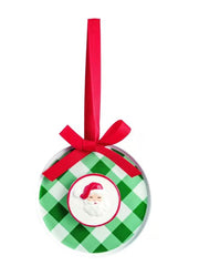 Santa Acrylic Ornament by Mud Pie