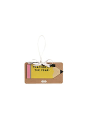 Pencil Acrylic Ornament by Mud Pie