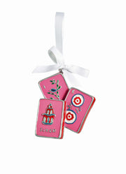 Mahjong Hobby Ornament by Mud Pie
