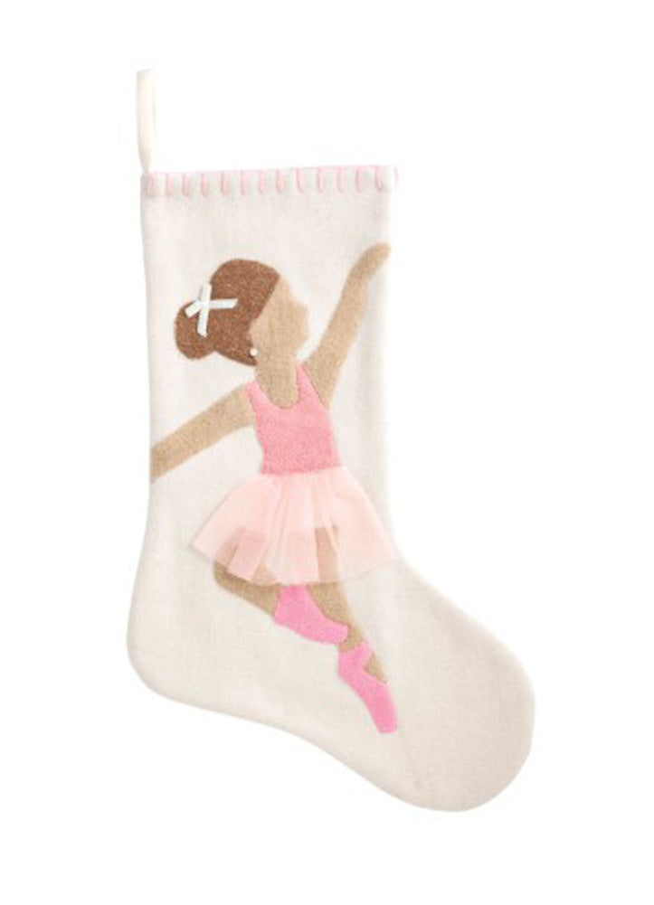 Ballerina Felt Stocking by Mud Pie