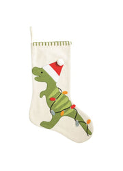 Dino Felt Stocking by Mud Pie