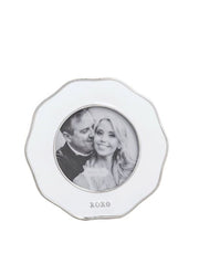 XOXO Mini Enamel Wedding Frame by Mud Pie