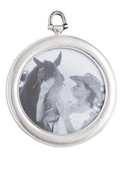 Circle Metal Small Frame by Mud Pie